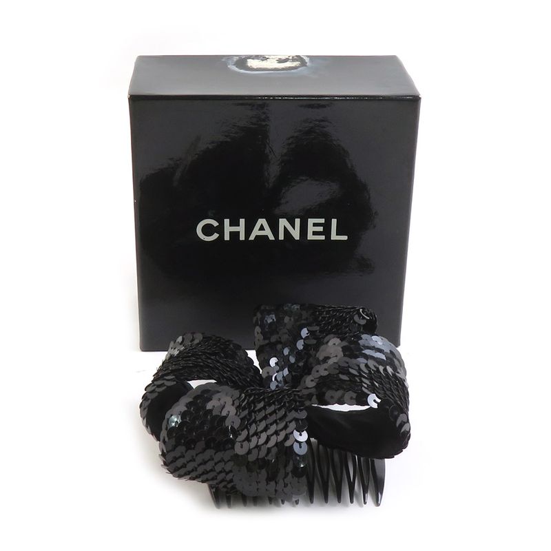 Chanel Hair Accessory Kanzashi