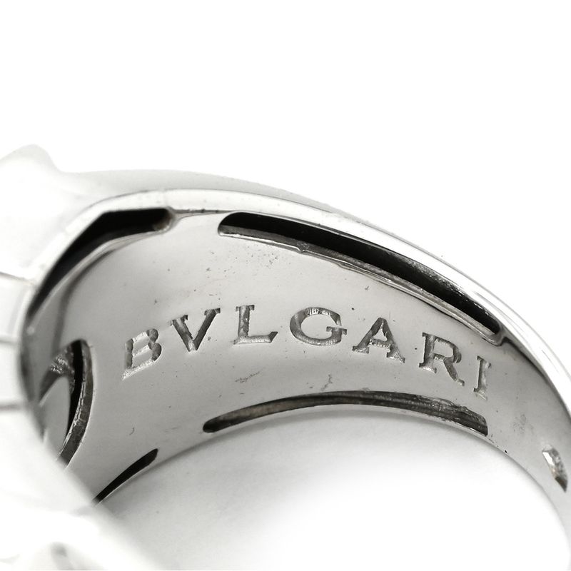 Bvlgari Bvlgari Ring Parentesi Ring 18k White Gold White Gold Bvlgari Au750 18k