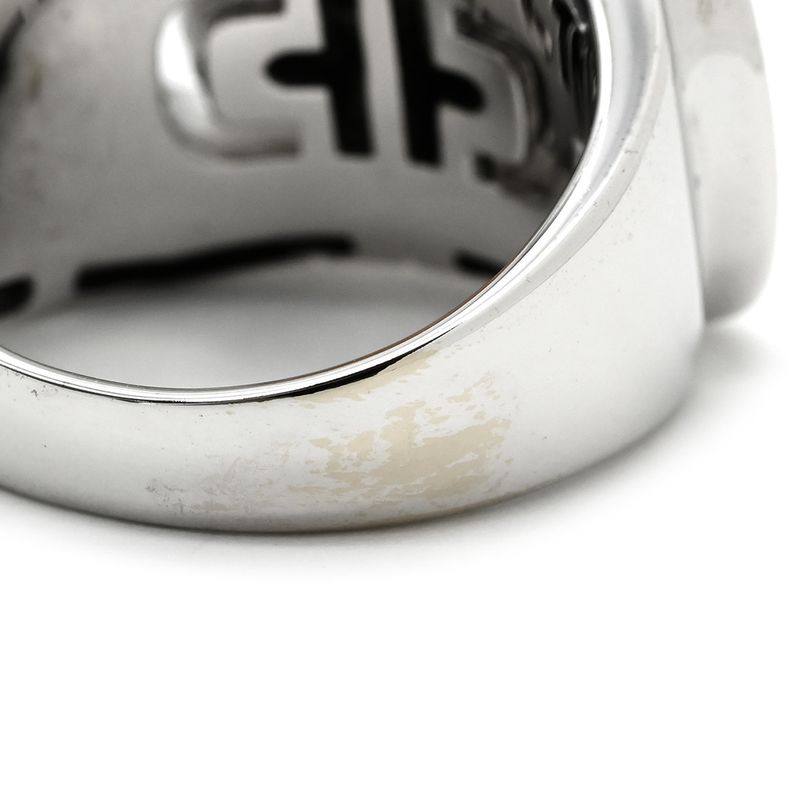 Bvlgari Bvlgari Ring Parentesi Ring 18k White Gold White Gold Bvlgari Au750 18k