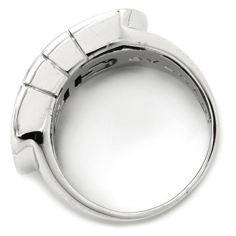 Bvlgari Bvlgari Ring Parentesi Ring 18k White Gold White Gold Bvlgari Au750 18k