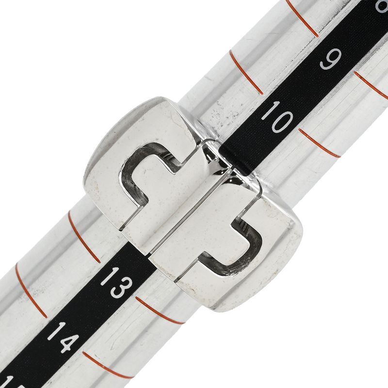 Bvlgari Bvlgari Ring Parentesi Ring 18k White Gold White Gold Bvlgari Au750 18k