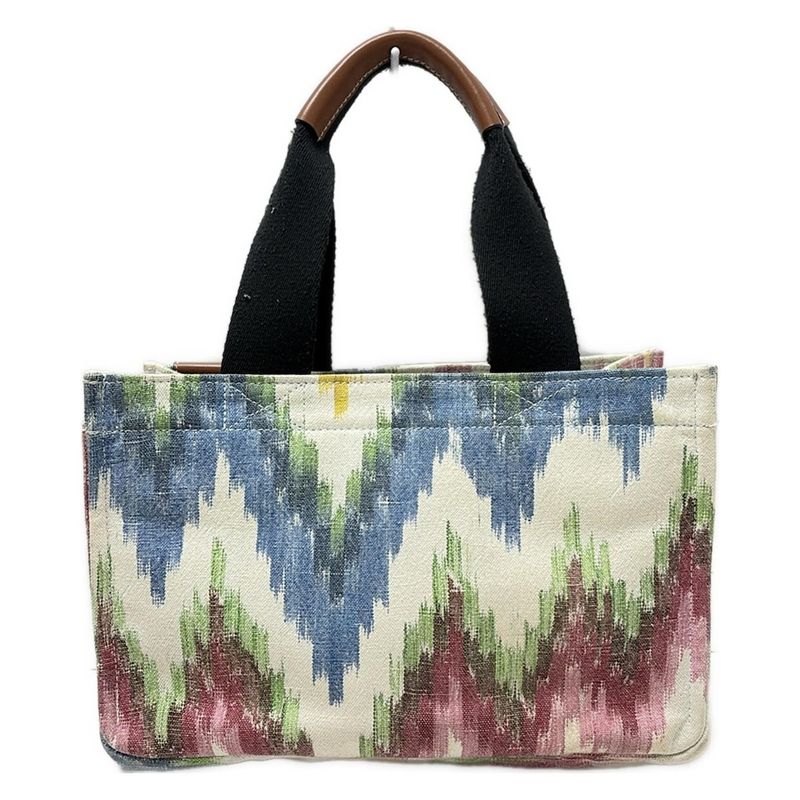 Loewe Tote Bag - 32868ad09 Ivory×blue×multi Paurazibiza/beads