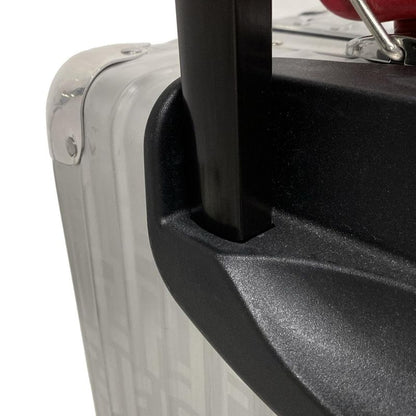 Fendi Carry Bag - 7vv133 A5F6 F13dk Silver And Red Rimowa Collaboration / Zucca