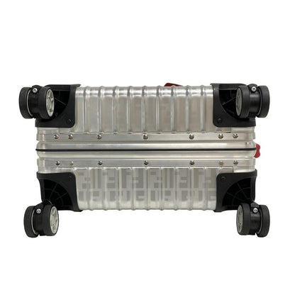 Fendi Carry Bag - 7vv133 A5F6 F13dk Silver And Red Rimowa Collaboration / Zucca