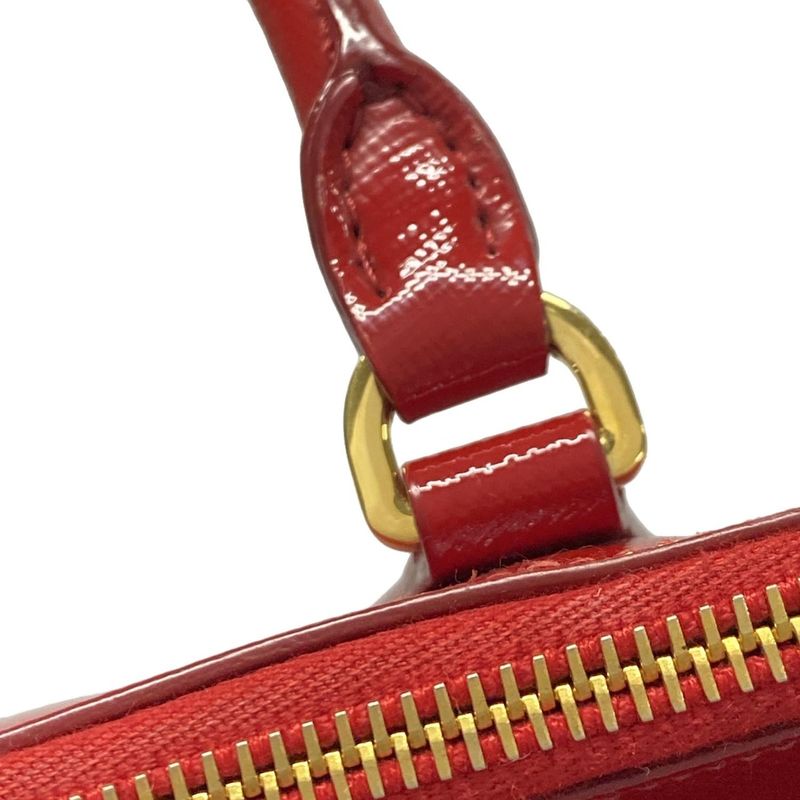Prada Tote Bag Galleria Mini Bag Bn2316 Red Leather