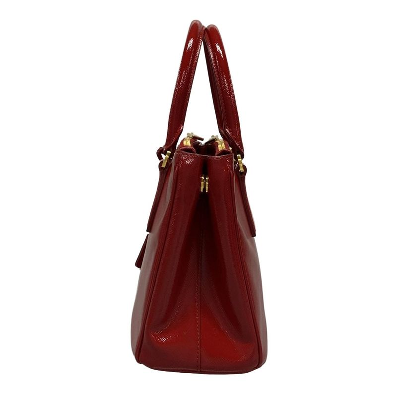 Prada Tote Bag Galleria Mini Bag Bn2316 Red Leather