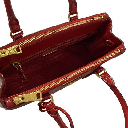 Prada Tote Bag Galleria Mini Bag Bn2316 Red Leather
