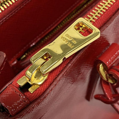 Prada Tote Bag Galleria Mini Bag Bn2316 Red Leather