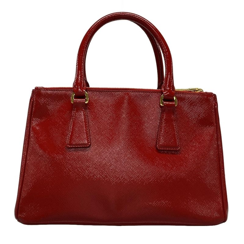 Prada Tote Bag Galleria Mini Bag Bn2316 Red Leather
