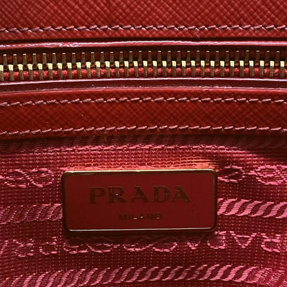 Prada Tote Bag Galleria Mini Bag Bn2316 Red Leather