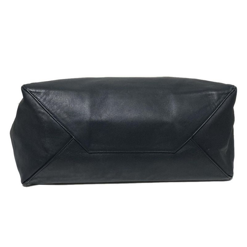 Celine Tote Bag Horizontal Cabas Brown And Black Leather