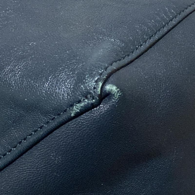 Celine Tote Bag Horizontal Cabas Brown And Black Leather