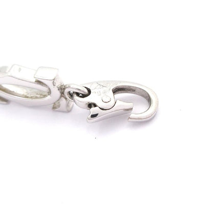 Cartier Pendant Top 2C 18K White Gold Total Weight: 26g