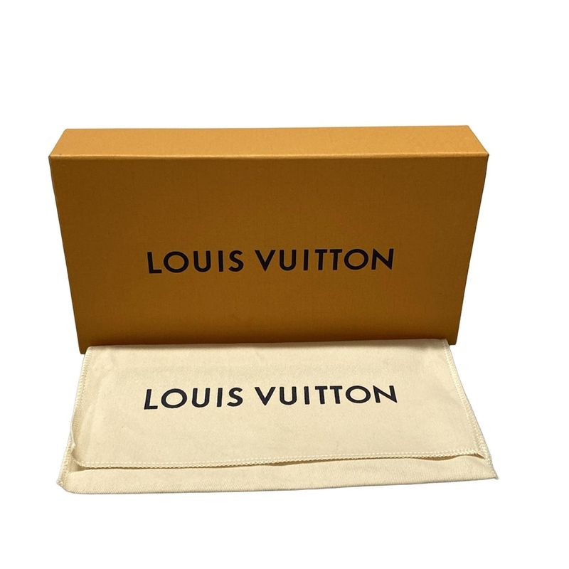 Louis Vuitton Long Wallet Bicolor Monogram Empreinte Zippy Wallet M80481 Black