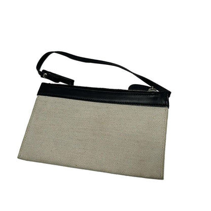 Balenciaga Tote Bag Navy Cabas S 339933 Ivory And Black Leather