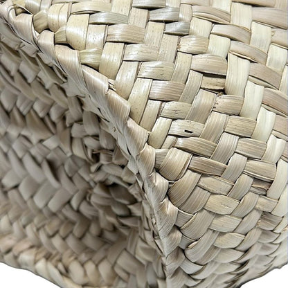 Loewe Tote Bag Basket Beige×brown Leather