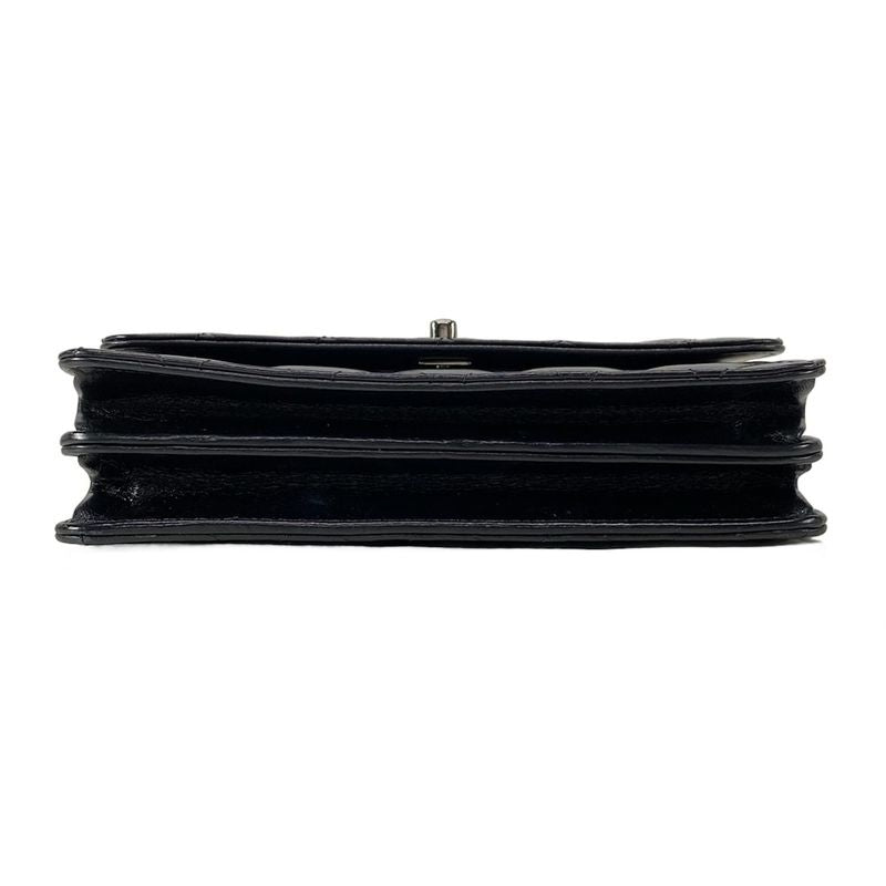 Chanel Shoulder Bag - Ap3566 Black Chain Shoulder / Silver Hardware /2way