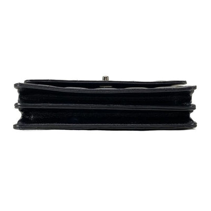 Chanel Shoulder Bag - Ap3566 Black Chain Shoulder / Silver Hardware /2way
