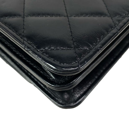 Chanel Shoulder Bag - Ap3566 Black Chain Shoulder / Silver Hardware /2way