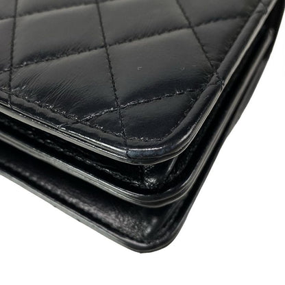 Chanel Shoulder Bag - Ap3566 Black Chain Shoulder / Silver Hardware /2way