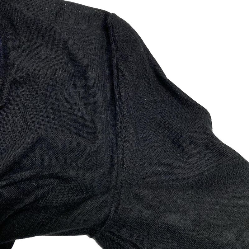 Chanel Cardigan Size 38 M Women - P42003 Black And Dark Navy Long Sleeves /