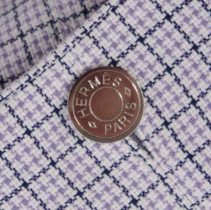 Hermes Shirt Long Sleeve Long Sleeve Button Down Chec