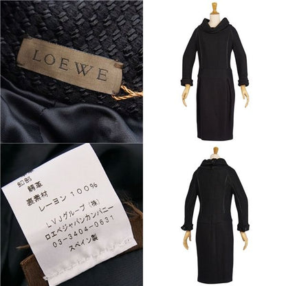 Loewe Dress Knit Long Sleeves Long Sleeves Wool Le