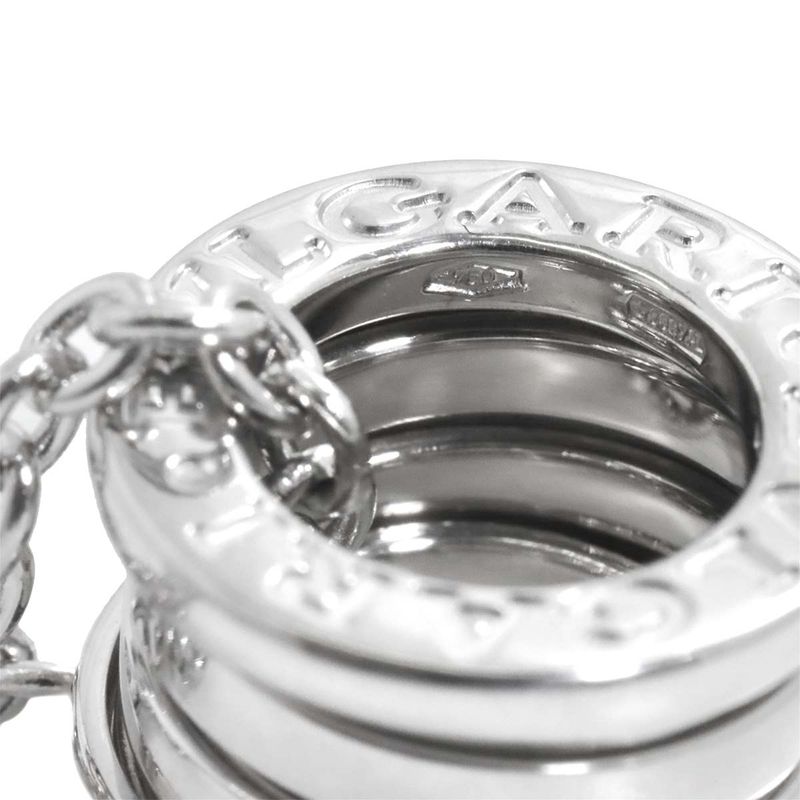 Bulgari Bvlgari B-zero1 Necklace 45cm (1772in) 165g 18K WG White Togo Old 750