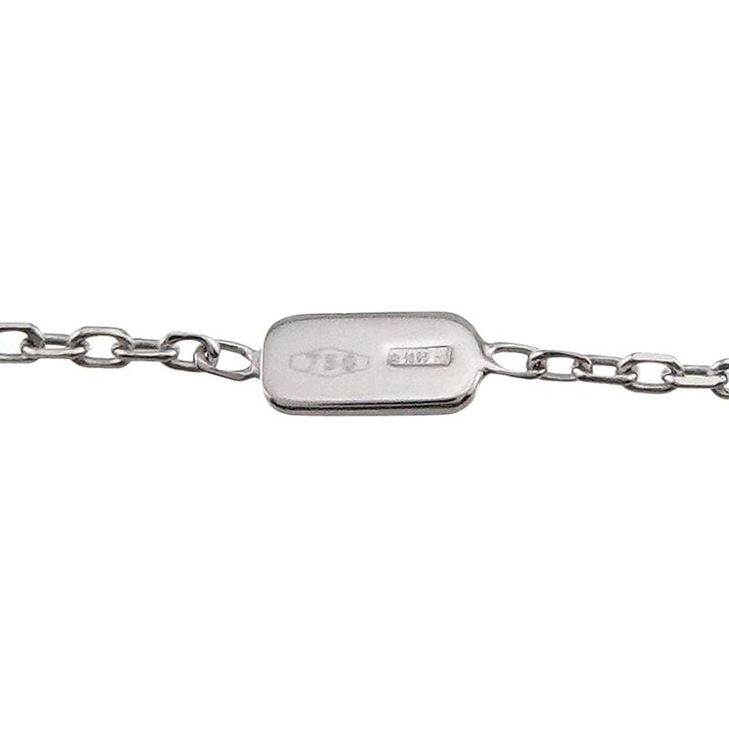 Gucci Icon Necklace 40cm (1575in) 18K WG White Togo Old 750 Necklace 90297354