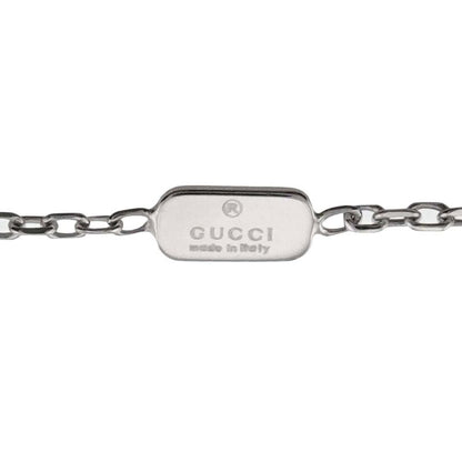 Gucci Icon Necklace 40cm (1575in) 18K WG White Togo Old 750 Necklace 90297354