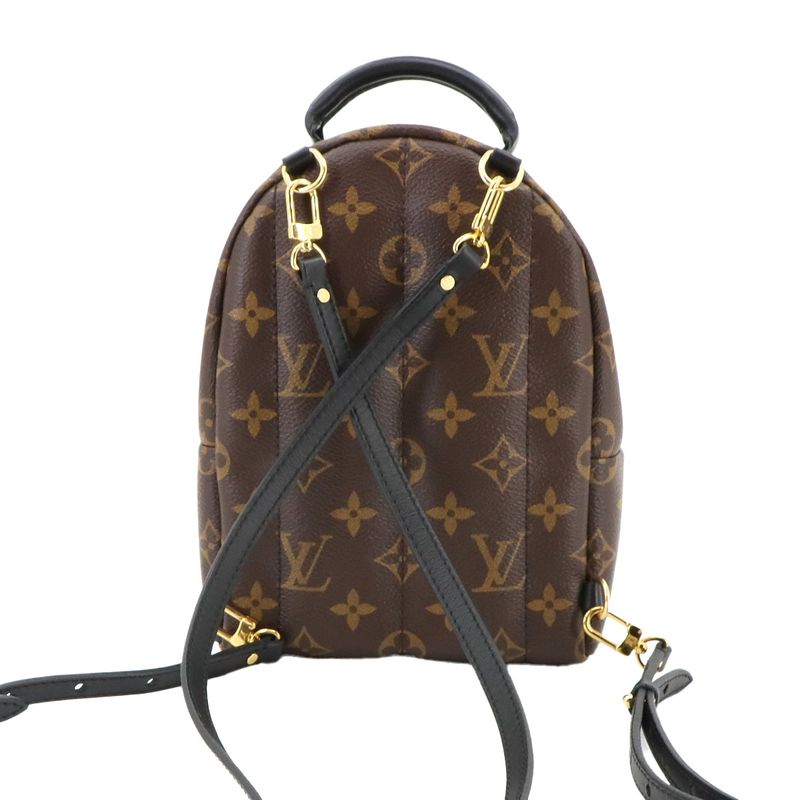 Exhibit Louis Vuitton Monogram Palm Sp Ring Su Backpack MINI Backpack Sac Brown