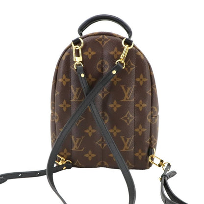 Exhibit Louis Vuitton Monogram Palm Sp Ring Su Backpack MINI Backpack Sac Brown