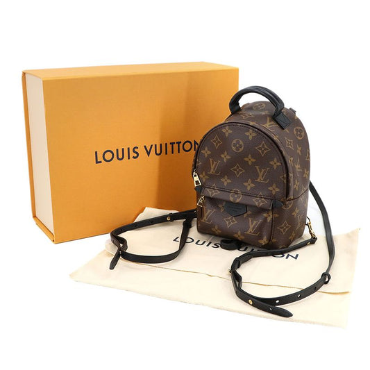 Exhibit Louis Vuitton Monogram Palm Sp Ring Su Backpack MINI Backpack Sac Brown