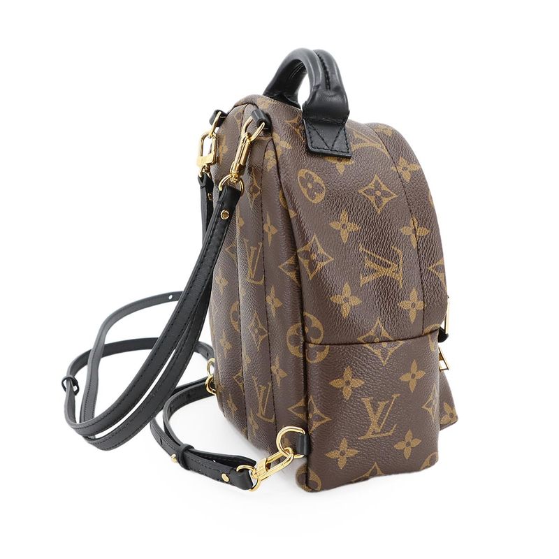 Exhibit Louis Vuitton Monogram Palm Sp Ring Su Backpack MINI Backpack Sac Brown