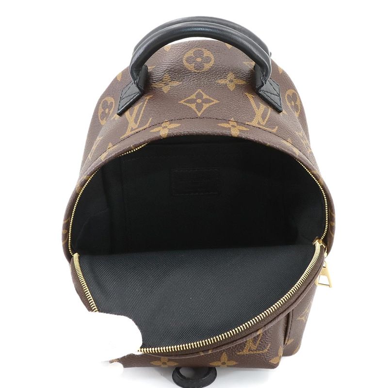 Exhibit Louis Vuitton Monogram Palm Sp Ring Su Backpack MINI Backpack Sac Brown