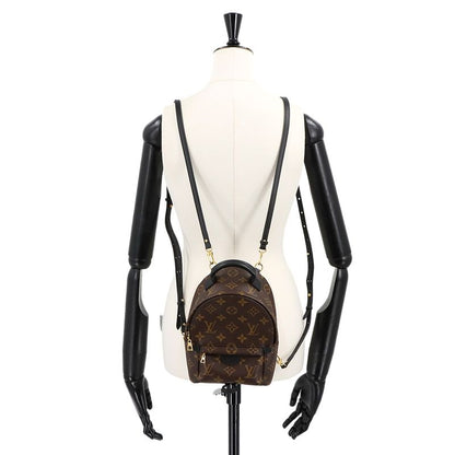 Exhibit Louis Vuitton Monogram Palm Sp Ring Su Backpack MINI Backpack Sac Brown