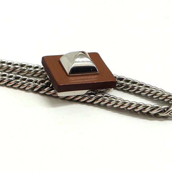 Hermes Herme Pendant Necklace Grumet Ekestre PM
