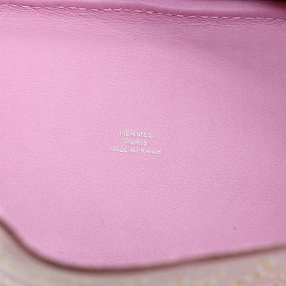 Exhibited Hermes Picotin Lock Micro Lucky Daisy Hand Bag Swift Mauve Sylvestre