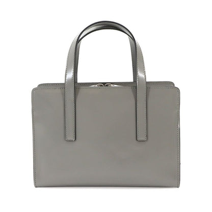 Exhibited Prada Re-edition 1995 2way Hand Shoulder Bag Leather Gray 1ba357