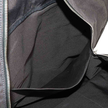 Exhibited Hermes Herline Tote TGM Bag Canvas Gray Silver Hardware Herline Tote