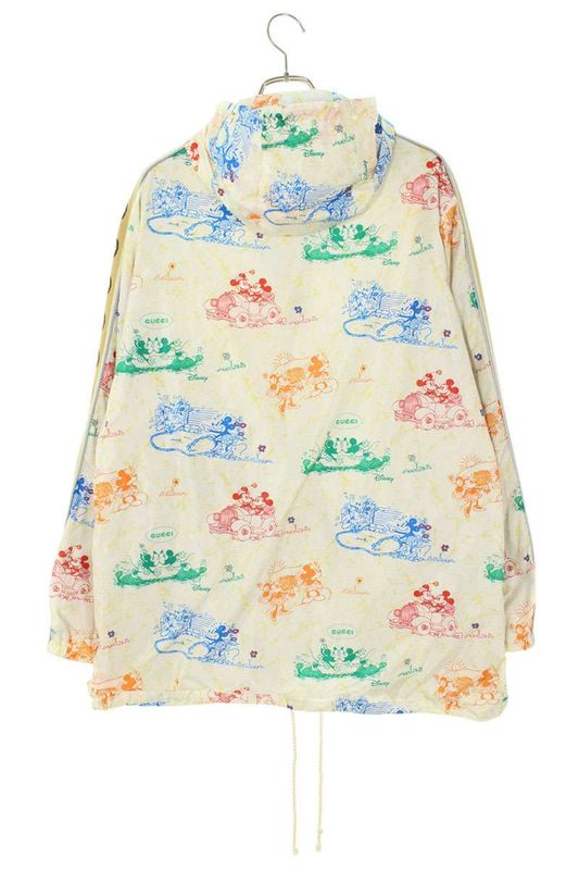 Gucci 604029 Zadkh Character Design GG Logo Zip Nylon Blouson Men 46