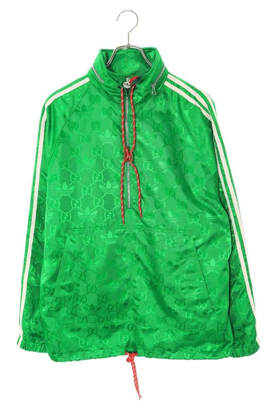 Gucci X Adidas 696651 Z8a2h Macro GG Armline Anorak Blouson Men 46