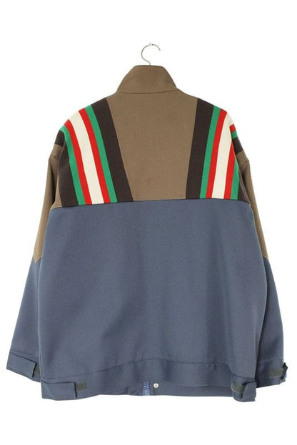 Gucci 20SS 614483 Z4203 Sherry Line Logo Print Track Jacket Men's 44