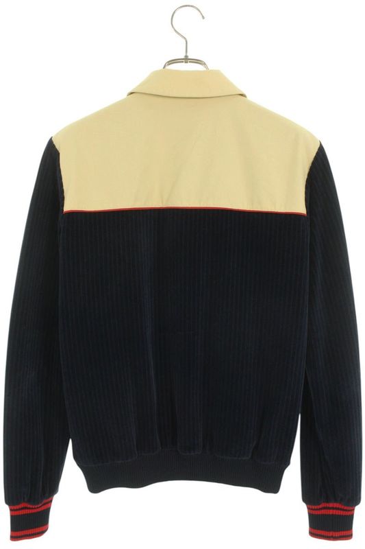 Gucci 21SS 645247 Xjc6c Cordieroi-switched Zip-up Blouson Men's XS