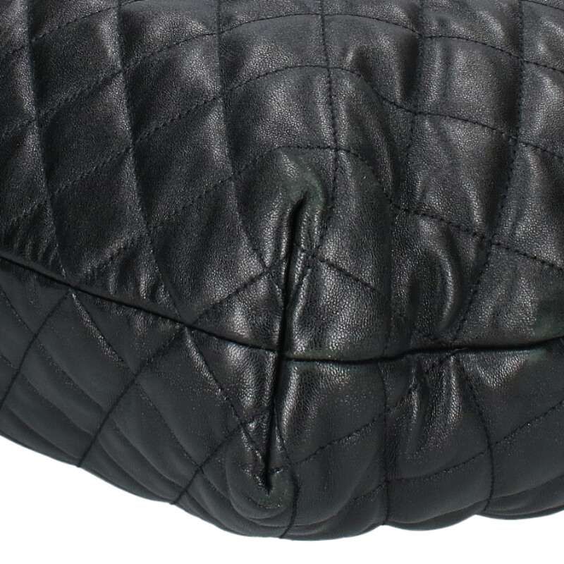 Saint Laurent Paris Icard Maxi Shopping Bag 698651 Cassandra Logo Leather