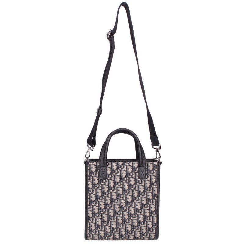 Dior North South Oblique Allover Shoulder Bag Men's