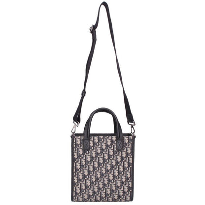 Dior North South Oblique Allover Shoulder Bag Men's