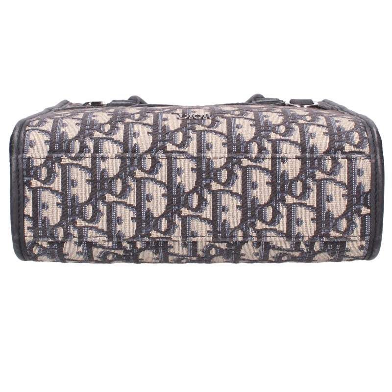 Dior North South Oblique Allover Shoulder Bag Men's