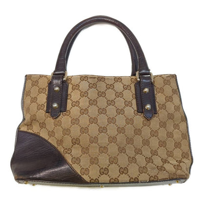 Gucci GG Canvas Horsebit Leather Handbag Mini Bag / 002404 / Beige / Next Day