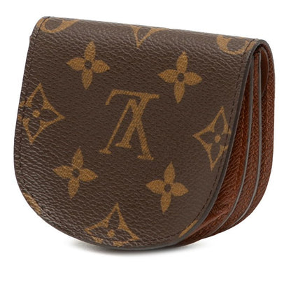 Louis Vuitton Monogram Porte M61970 Brown PVC Leather Women's Louis Vuitton